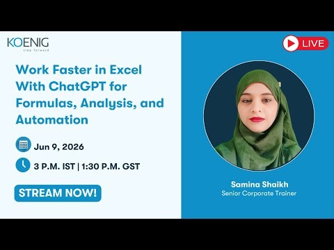 Work Faster in Excel With ChatGPT for Formulas, Analysis, and Automation