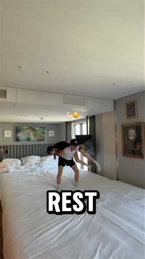 They booked the BIGGEST bed in the world... and this happend !! #shorts #viral #funnyvideo