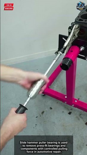 How tool Slide Hammer Puller Bearing Removes Automotive Components#tool