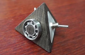 Fidget Pyramid With Help From A 2500 Pound Robot