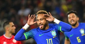 Neymar tem sua melhor média de gols pela Seleção Brasileira desde 2014