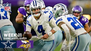 Ezekiel Elliott and Tony Pollard scored two TDs each as the Dallas Cowboys defeated the Minnesota Vikings, 40-3! | NFL Game Recaps