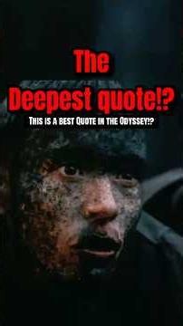 How Sinon had the DEEPEST Quote in the Odyssey?!?(The Odyssey 2026 movie) #theodyssey