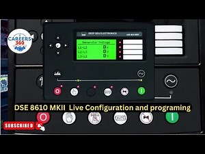Live Configuration of DSE8610 MKII Synch and Load Share module