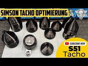 Simson S51 Tacho & Drehzahlmesser Optimierung