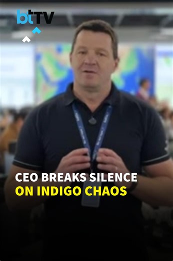 Business Today on Instagram: "“Will Be Back on track soon”: IndiGo CEO’s latest message promises revival after nationwide chaos #IndiGoCrisis #IndiGoUpdate #PieterElbers #IndiGoCEO #AviationNews #IndiGoRecovery #FlightChaos"