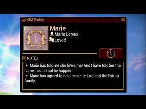 WARFRAME: MARIE LEROUX Romance Guide - ALL Correct KIM Answers