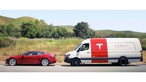 Tesla's New Mobile Service Vehicles Will Be Electric...'Bout Time