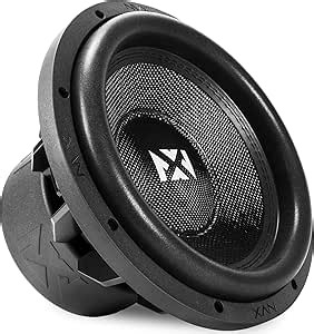 NVX VCW124v3 12" 2400 Watt Max (1200W RMS) Dual 4-Ohm VC-Series Car Subwoofer (VCW124 Version 3)