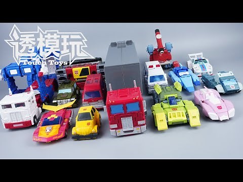 【SwiftTransform】Roll Out! SS86 Autobot Collection!TRANSFORMERS THE MOVIE! SS-86 G1 Transformers透模玩速变