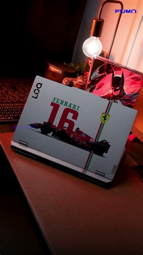 Red Ferrari 16 Transparent Laptop Skin | Installation & Cinematic Shots | Fomo Store