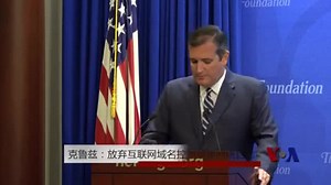 克鲁兹：放弃域名管控威胁网络自由