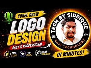 CorelDRAW Logo Tutorial for Beginners | Design Like a Pro