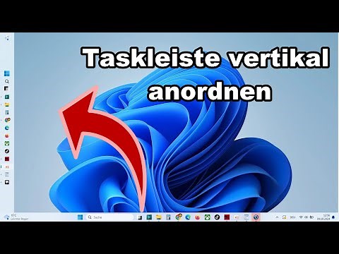 Windows 11 Taskleiste vertikal verschieben und anordnen - So geht’s