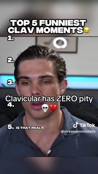 TOP 5 FUNNIEST CLAV MOMENTS😂 #clav #funny #clavicular #cookieking #lol