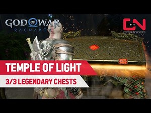 God of War Ragnarok How to Solve Alfheim Temple of Light White Marble Legendary Chest Puzzle