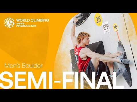Men's Boulder semi-final | Innsbruck 2026