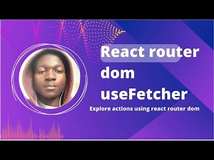 React router dom useFetcher