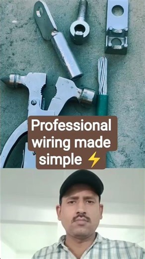 Professional wiring made simple ⚡#Germany #Wireman #ElectricalTips