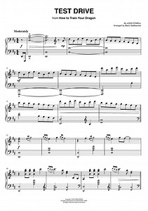 Test Drive by John Powell - Piano Solo - Advanced Digital Sheet Music | Sheet Music Plus