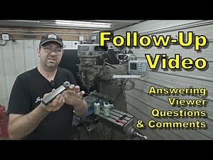 Follow-Up Video For The Making Of The Round Insert Tooling