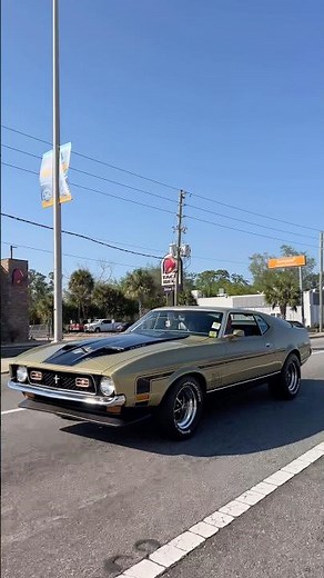 1971 Ford Mustang Mach 1 #musclecar #classiccars #automotive