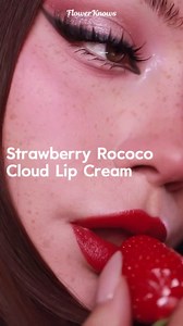 Flower Knows Strawberry Rococo Cloud Lip Cream,Long Lasting Burgundy Matte Lipstick,Hydrating Lip Stain,Transfer & Smudge Proof Velvet Liquid Lipstick for Girls&Women,0.12 Fl Oz(S08 Velvet Redwood)