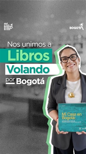 Nos unimos a libros volando por Bogotá