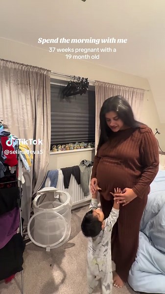 37 Weeks Pregnant: My Morning Routine with a Toddler