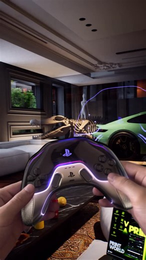 Iskander Utebayev on Instagram: "Playstation 6 controller concept design. 🎮👾 #concept #design #gadget #playstation #controller #tech"