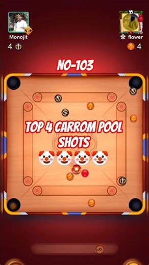 Carrom pool best shots | Carrom pool trick shots | Carrom tournament | Carrom disc pool gameplay