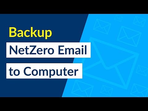 How to import NetZero webmail emails to a computer?