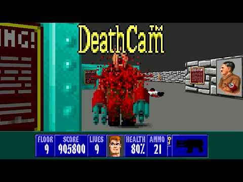 Wolfenstein 3D E3F9 Adolf Hitler Boss