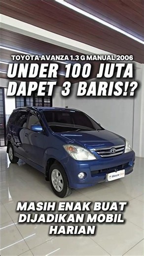KAPAN LAGI UNDER 100 JUTA BISA PUNYA MOBIL 3 BARIS!! #mauzacars #automobile #koleksimobil