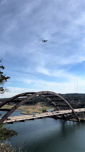 A U S T I N ✨ #360bridge #texas #drone #travel #austinlife | texas