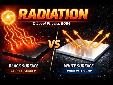 Thermal Radiation Explained | Infrared & Heat Transfer | Cambridge O Level Physics 5054