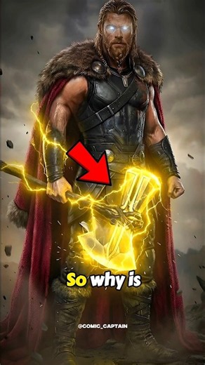 Why Is Thor's Lightning Yellow in Avengers Doomsday? #doomsday