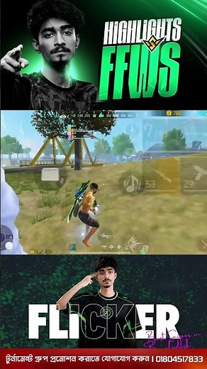 Flicker FFWS Best GamePlay । #FFWS #freefire #rhk #flicker #ff #gaming #freefirelovers #ffesports