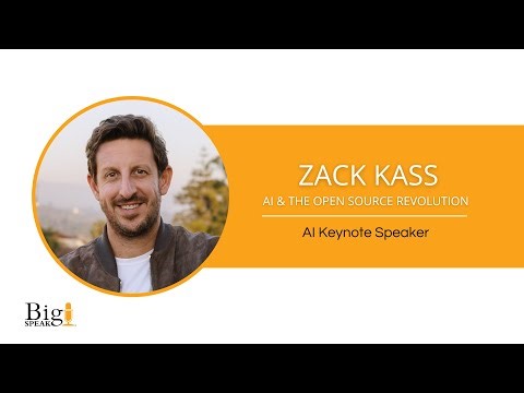 Zack Kass - AI Keynote Speaker - AI and the Open Source Revolution
