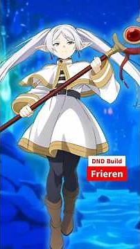 Frieren, the Elven Wizard DND Build! #shorts