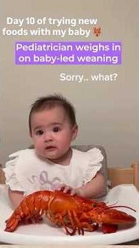 Pediatrician weighs in on baby-led weaning