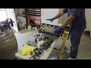 Part 1 383 engine rebuild # rat rod # hot rod