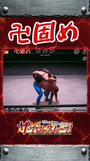 卍固め 【ザ・プロレスムーブ～それってどんな技？～】