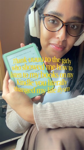 Kindle assistive reader mode ⭐️