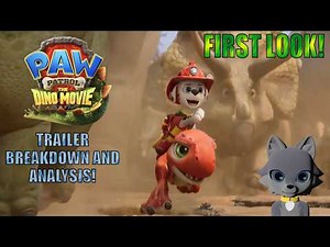 PAW Patrol: The DINO MOVIE TRAILER breakdown🦖| NOT leaked, NOT pirated, OFFICIAL source🦕| French!