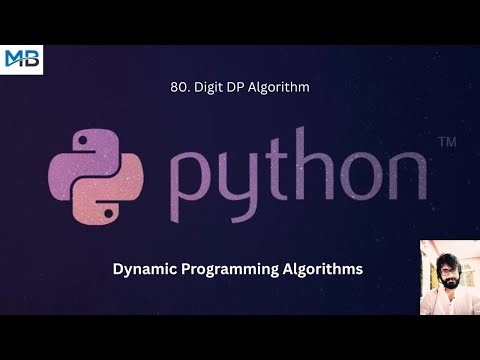 80. Digit DP Algorithm in Python