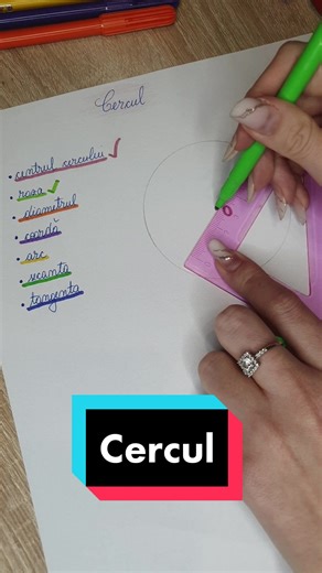 Cercul și diametrul în geometrie: o lecție rapidă