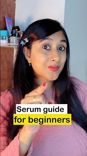 Serum Guide for beginners | How to use serums the correct way #shorts #skincare