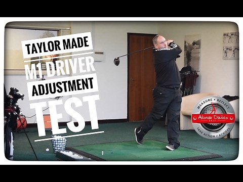 Taylor Made M1 Driver Adjustment Test 2017