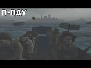 Medal of Honor Frontline - D-Day Mission Gameplay